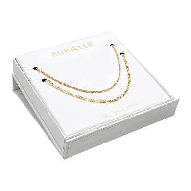 Aurielle Rope & Figaro Chain Set