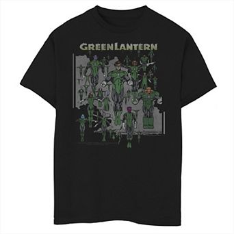 Boys 8-20 Green Lanterns The Corps Character Collage Graphic Tee