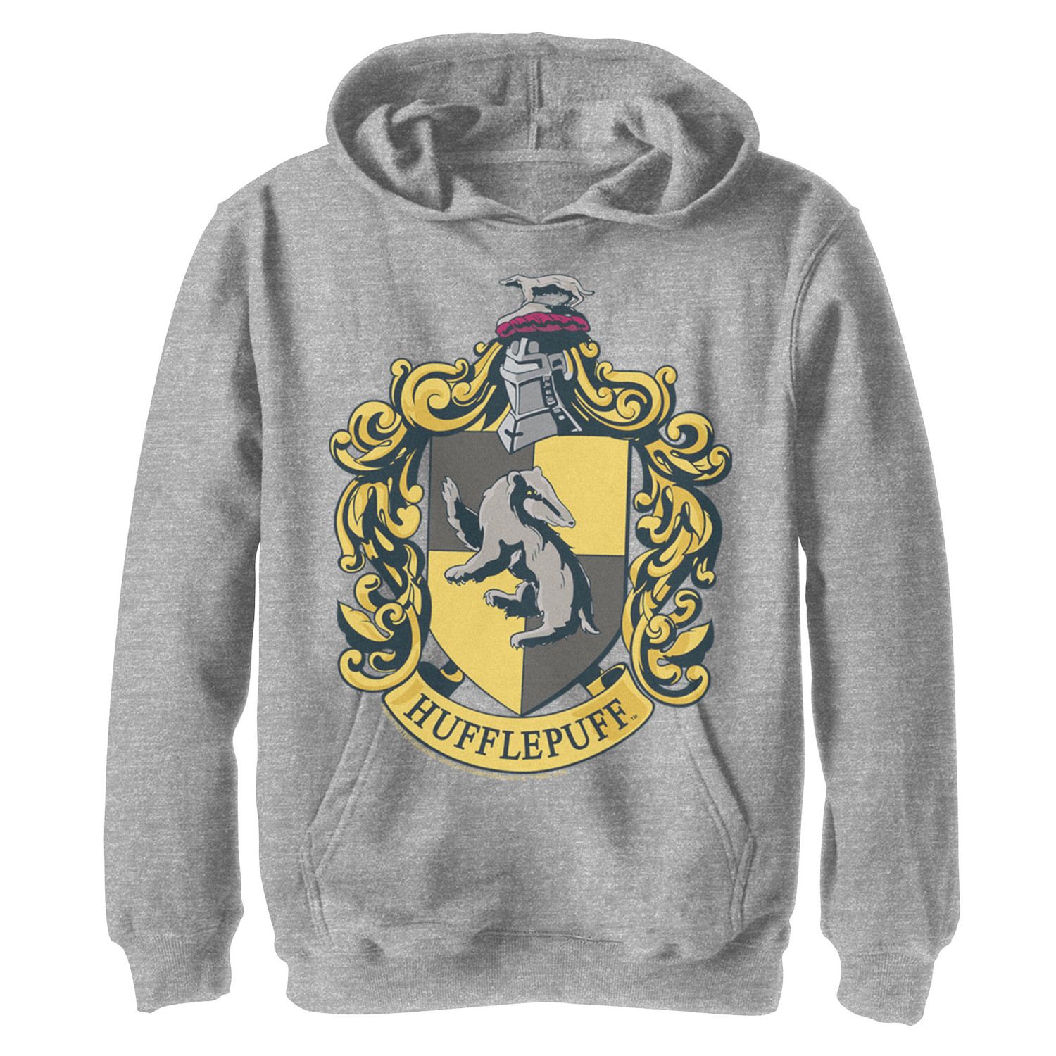 Image for Harry Potter Boys 8-20 Hufflepuff House Crest Graphic Fleece Hoodie at Kohl's.