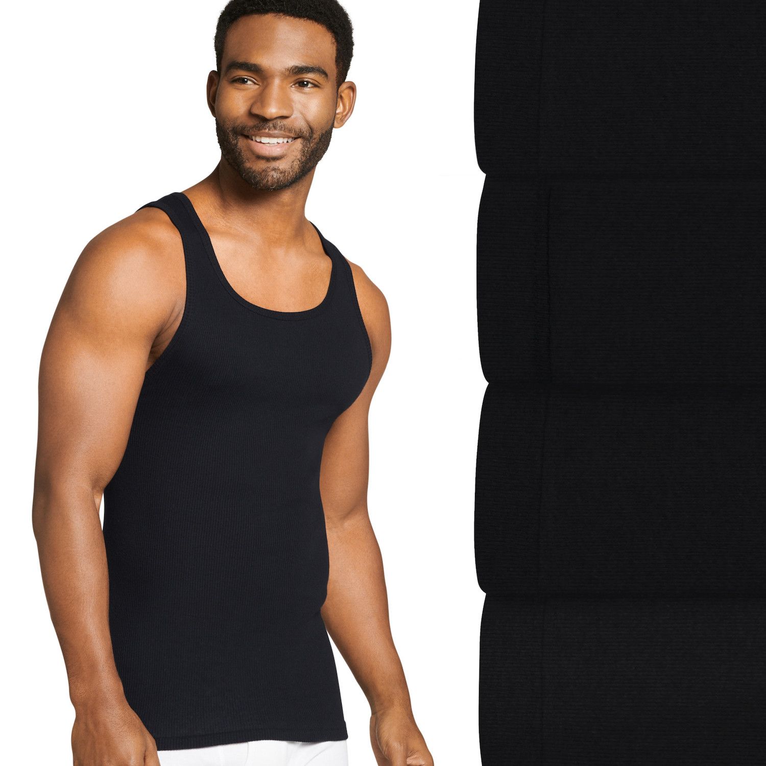 mens fitted tank top