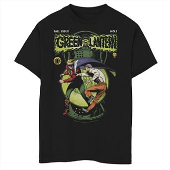 Boys 8-20 Green Lantern Classic Number 1 Comic Cover Graphic Tee