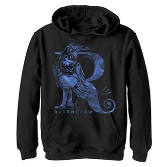 Boys 8-20 Harry Potter Raveclaw Blue Hue Logo Graphic Fleece Hoodie