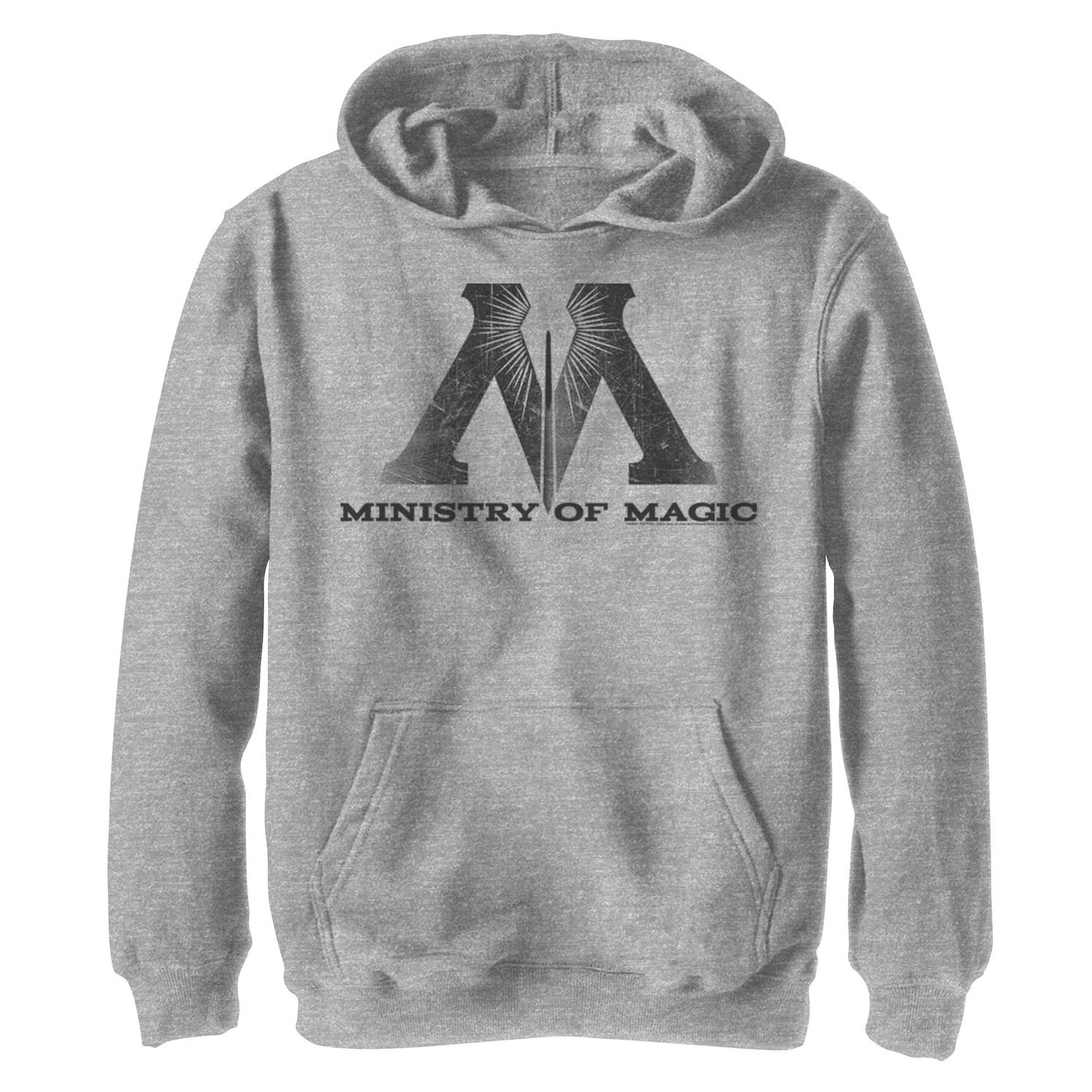 Image for Harry Potter Boys 8-20 Ministry Of Magic Logo Graphic Fleece Hoodie at Kohl's.
