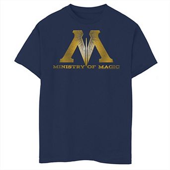 Boys 6-20 Harry Potter Ministry Of Magic Logo Graphic Tee