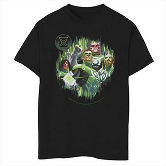 Boys 8-20 Green Lantern Corps Emerald Character Fill Graphic Tee