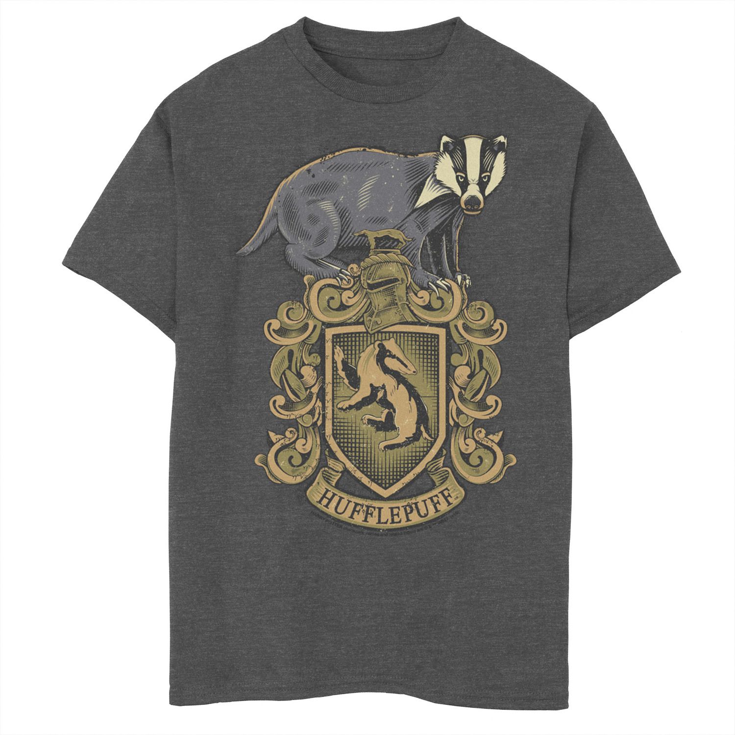 Image for Harry Potter Boys' 8-20 Hufflepuff House Crest Graphic Tee at Kohl's.