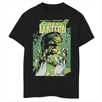 Boys 8-20 Green Lantern Vintage Comic Cover Graphic Tee