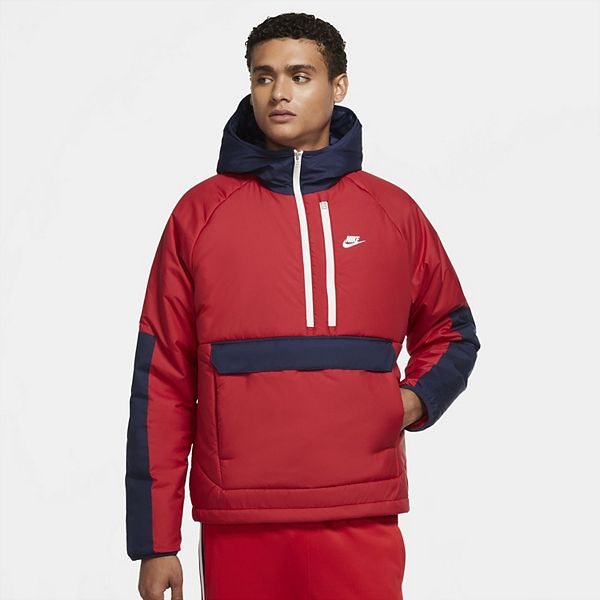 Men's Nike Sportswear Therma-FIT Legacy Half-Zip Hooded Anorak Jacket