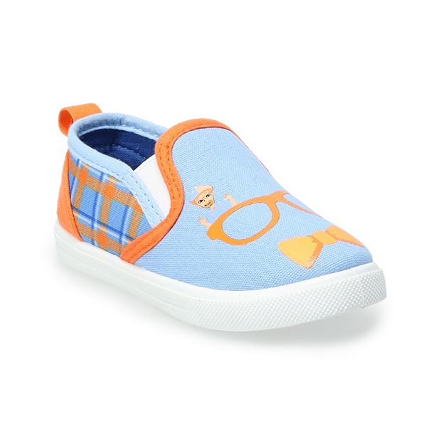 Blippi Glasses and Character Toddler Casual Slip On Shoes