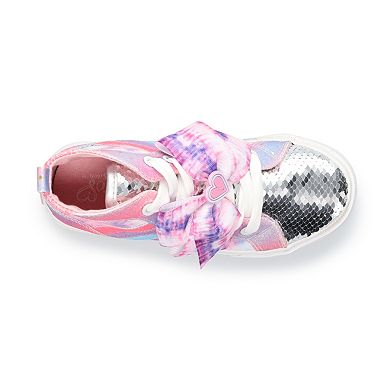 JoJo Siwa Tie Dye Reverse Sequin Girls' High-Top Sneakers