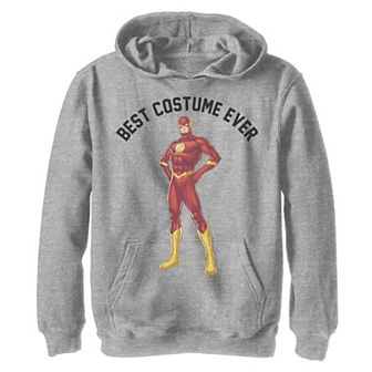 Boys 8-20 DC Comics Flash Best Costume Graphic Fleece Hoodie