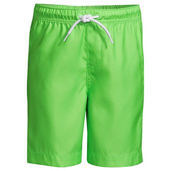 Boys 10-20 Lands' End Solid Swim Trunks in Husky