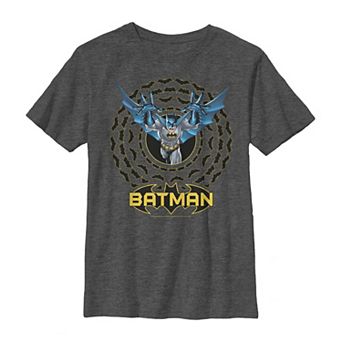 Boys 8-20 DC Comics Batman Bat Logo Circle Graphic Tee