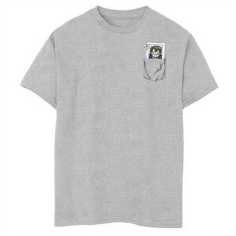 Boys 8-20 Batman Joker Playing Card Pocket Logo Graphic Tee