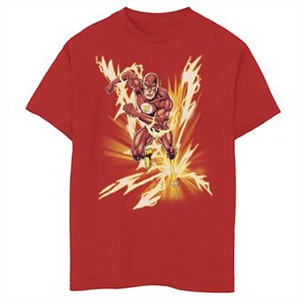 Boys 8-20 Flash Lightning Action Portrait Graphic Tee