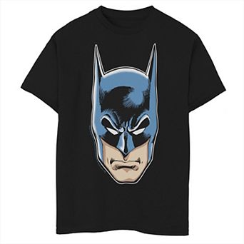 Boys 8-20 Batman Sketched Head Shot Graphic Tee
