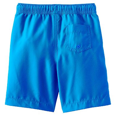 Boys 2-20 Lands' End Solid Swim Trunks