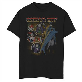 Boys 8-20 DC Comics Gotham City Group Portrait Graphic Tee