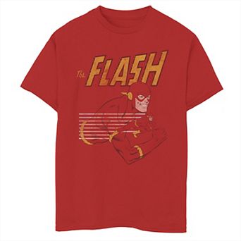 Boys 6-20 Flash Distressed Portrait Logo Graphic Tee