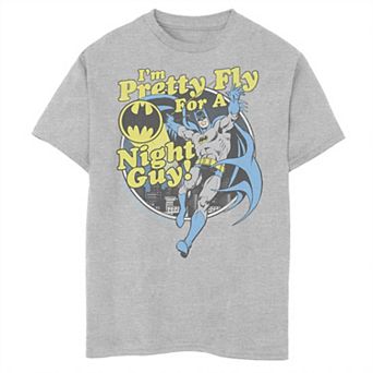 Boys 8-20 Batman I'm Pretty Fly For A Night Guy Graphic Tee