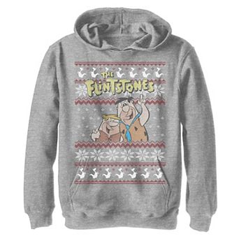 Boys 8-20 The Flintstones Best Friends Holiday Party Graphic Fleece Hoodie