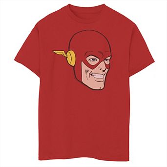 Boys 8-20 Flash Smiling Retro Head Shot Graphic Tee