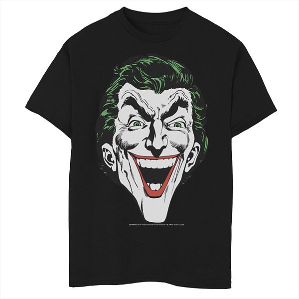 Boys 8-20 Batman Big Joker Graphic Tee