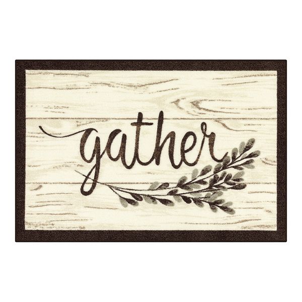 Maples Gather Washable Kitchen & Throw Rug