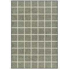 Elrene Home Fashions Farmhouse Living Buffalo Check Rustic Comfort Anti Fatigue Kitchen Mat - Clearance Grey/White / 18 x 48