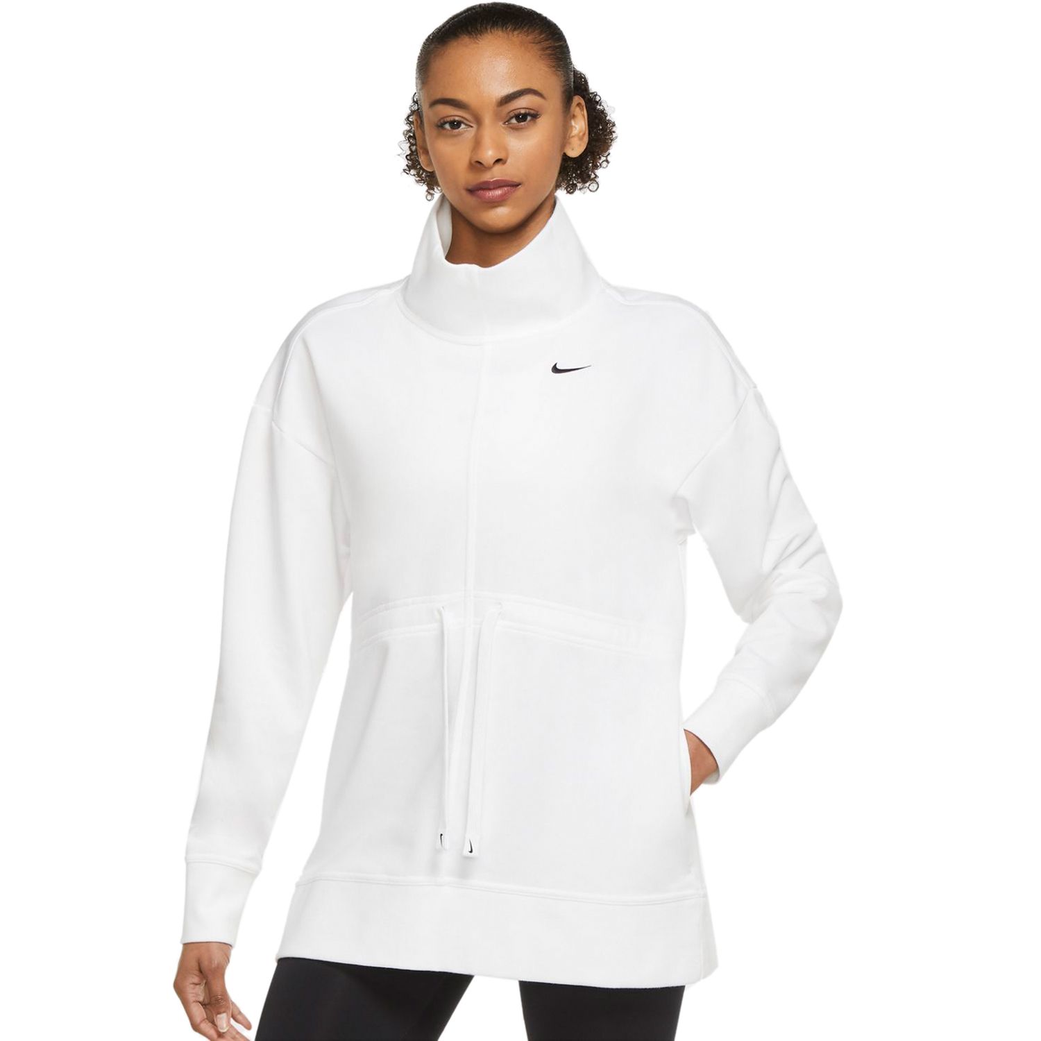 white nike hoodie womens