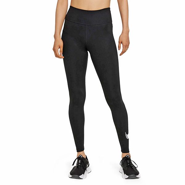 NIKE Women's Nike Dri-FIT One Icon Clash Mid-Rise Leggings