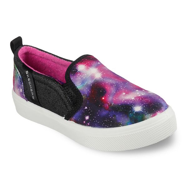 Skechers® Street Poppy Nebula Shines Girls' SlipOn Shoes