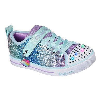 Skechers® Sparkle Lite Sequins So Bright Girls' Light-Up Shoes
