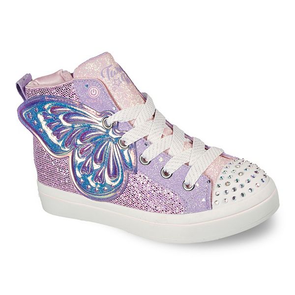 Skechers® Twinkle Toes Twi-Lites 2.0 Butterfly Girls' Light-Up High Shoes