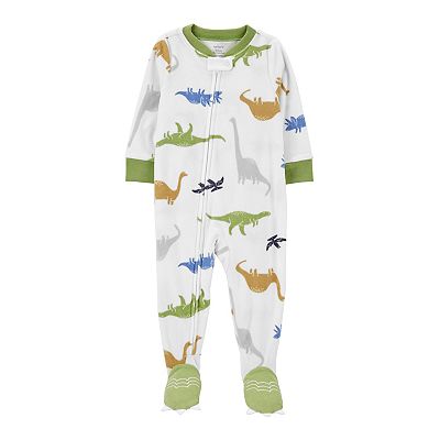 Baby boy fleece footed pajamas sale