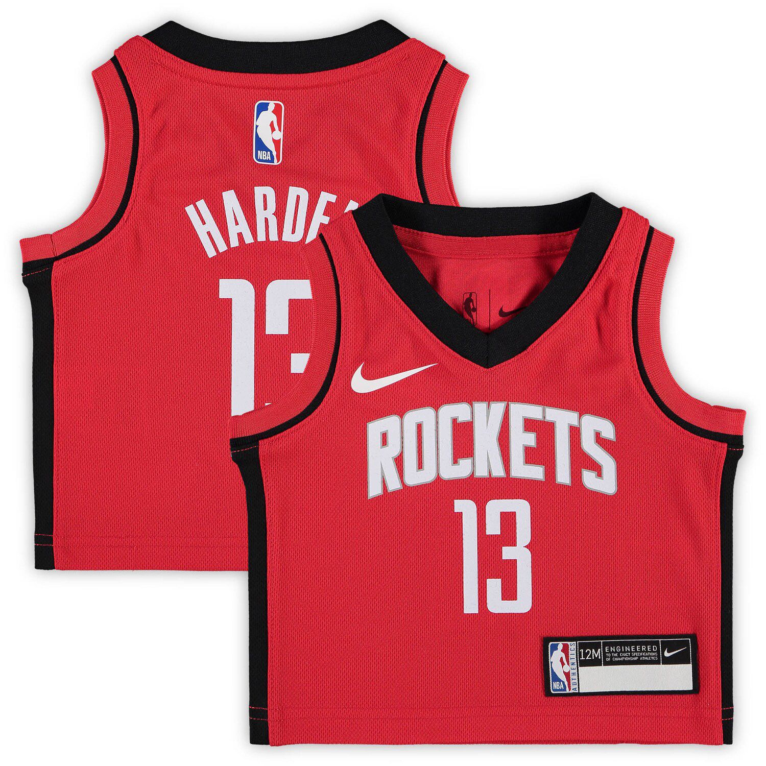 james harden red jersey
