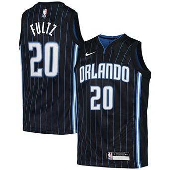 Youth Nike Markelle Fultz Black Orlando Magic 2020/21 Swingman Jersey - Icon Edition