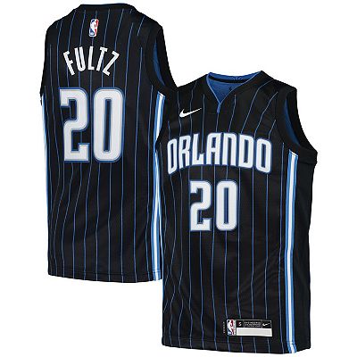 Youth Nike Markelle Fultz Black Orlando Magic 2020 21 Swingman Jersey Icon Edition