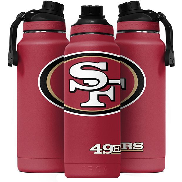 San Francisco 49ers 20 Oz, 32 Oz. or 40 Oz. Custom Water Bottle 
