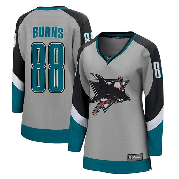San Jose Sharks Fanatics Branded Home Breakaway Jersey - Brent Burns - Mens
