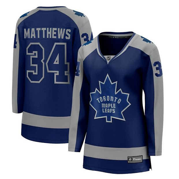 Fanatics Branded Men's Auston Matthews Royal Toronto Maple Leafs Breakaway Player Jersey - Royal