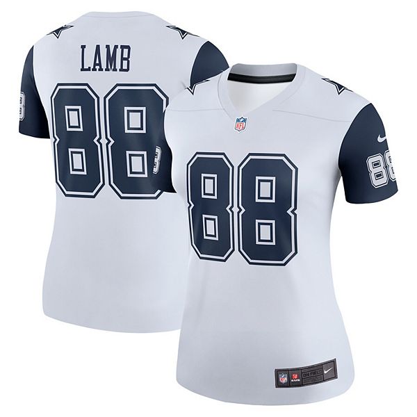 Men's Nike CeeDee Lamb White Dallas Cowboys 2nd Alternate Legend Jersey, Size: 2XL