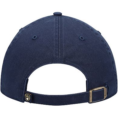 Men's '47 Navy Milwaukee Brewers State Clean Up Adjustable Hat