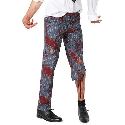 Men's Suitmeister Zombie Gray Halloween Costume Suit