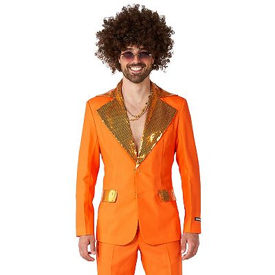 Suitmeister Men's Disco Pink 2 Piece Suit, Small