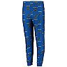 Youth Blue St. Louis Blues Allover Print Long Sleeve T-Shirt and Pants Sleep Set