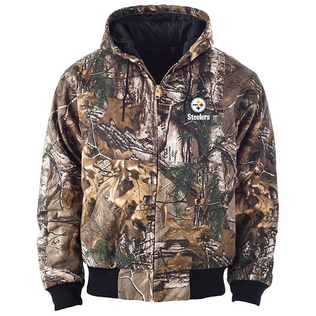 Men's Dunbrooke Realtree Camo Pittsburgh Steelers Heavy Camo Full