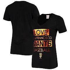 5th & Ocean San Francisco Giants Rhinestone Script T-shirt, Girls