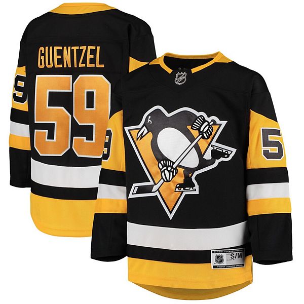Youth Jake Guentzel Black Pittsburgh Penguins Home Premier Player