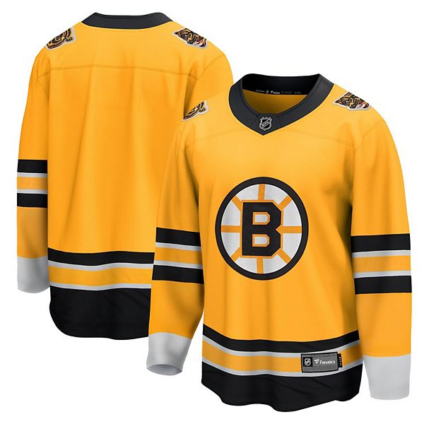 Men's Boston Bruins Breakaway Player Jersey - White - All Stitched - Vgear